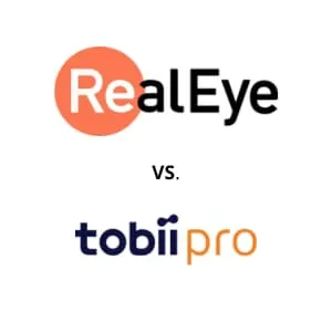 Comparison of RealEye vs Sticky by Tobii Pro