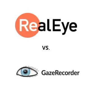 RealEye vs. GazeRecorder Comparison