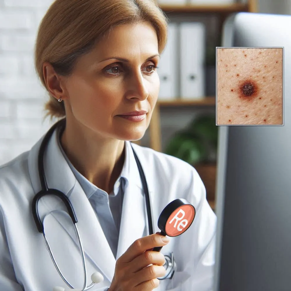 When Eye-tracking Meets AI in Dermatology