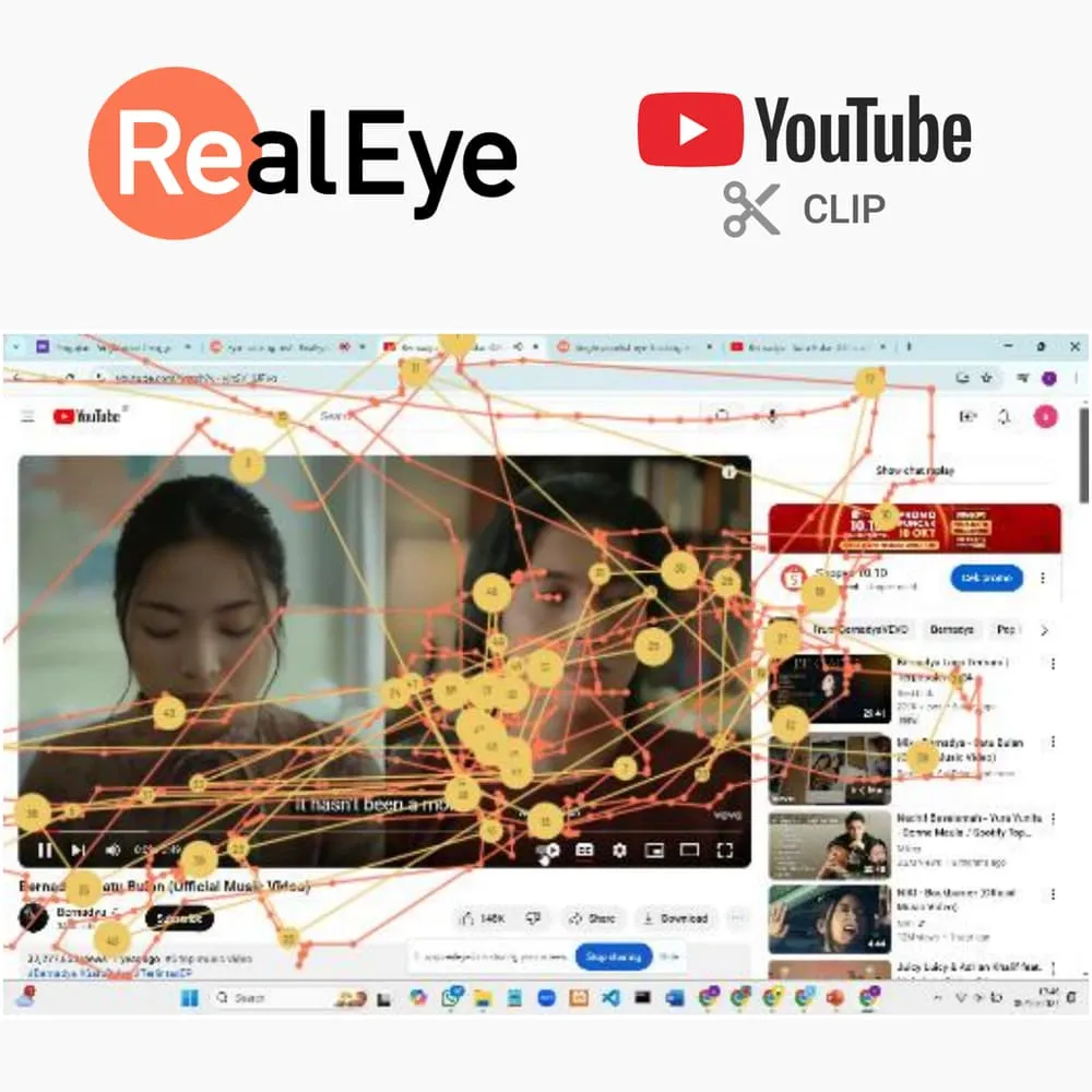 Enhancing YouTube’s User Experience: Eye Tracking Insights from RealEye